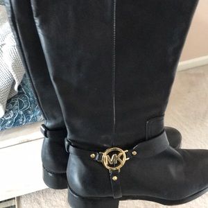Michael Kors leather boots